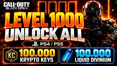 Ps5 ps4 black ops - 3, 1000
