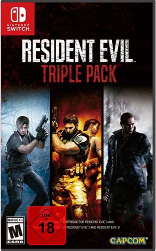 Resident evil triple - resident, 4