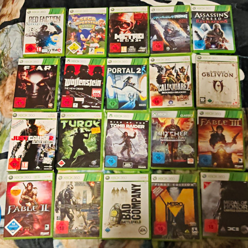 Xbox 360 20x spiele paket - xbox, 360...